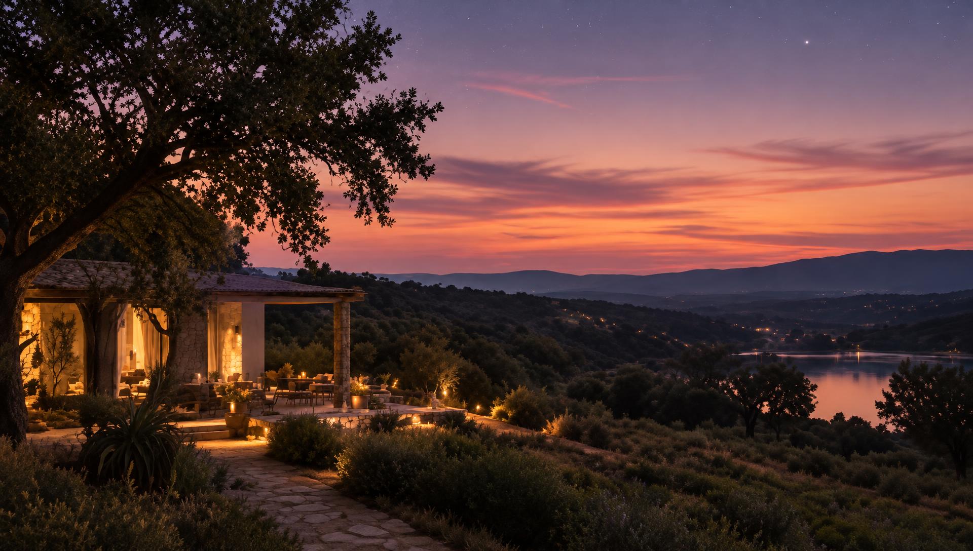L’Alentejo au crépuscule, premières étoiles